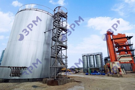 Резервуар РВС-1000 м3 для битума в Саратовской области  в Челябинске - Опытный завод резервуаров и металлоконструкций