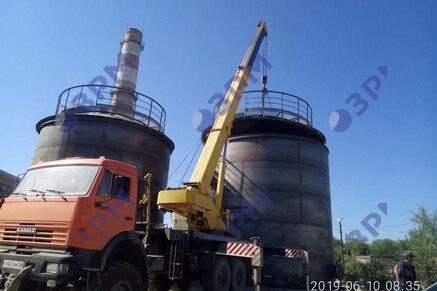 РВС-300 м3 для битума в Челябинске - Опытный завод резервуаров и металлоконструкций